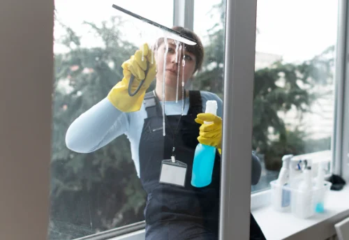 Nettoyage de vitres intérieures et extérieures à Touvre